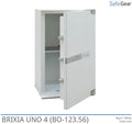 Brixia Uno 4 Safe (88 L) - Left Hinges - Burglary Test Grade I - Code Lock