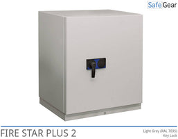 Fire Star Plus 2 Fireproof Data Safe (168 LTO) - Burglary Test Grade I / Fire Test 120 min