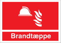 Fire blanket - Sign - 105 x 148 mm - Plastic