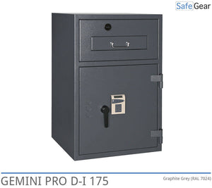 Gemini Pro D-I 340 Deponeringsskab (384 L) - Indbrudstest D-I - Kodelås m. 9 brugerkoder