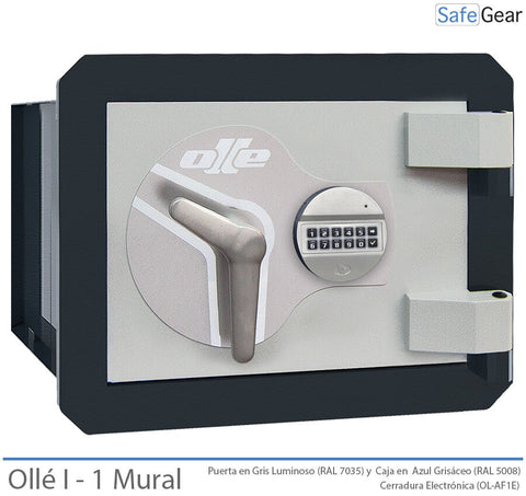 Caja Fuerte - Ollé I Mural - Certificación Grado I - 1 - Cierre Electrónico