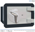 Caja Fuerte - Ollé I Mural - Certificación Grado I - 1 - Cerradura Llave