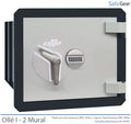 Caja Fuerte - Ollé I Mural - 2 - Cierre Electrónico - con Buzón