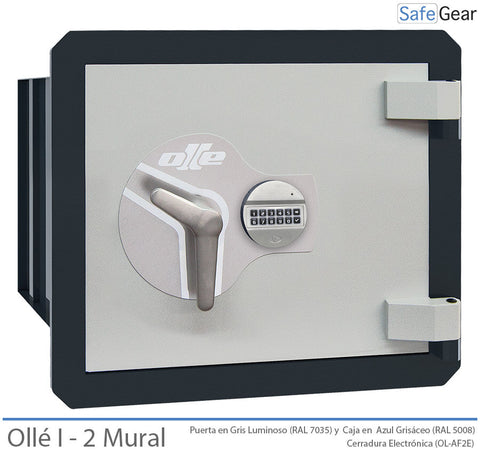 Caja Fuerte - Ollé I Mural - Certificación Grado I - 2 - Cierre Electrónico