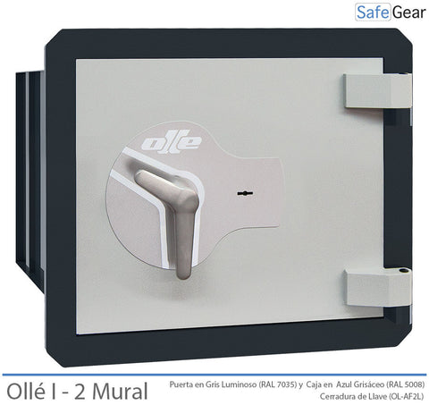Caja Fuerte - Ollé I Mural - Certificación Grado I - 2 - Cerradura Llave