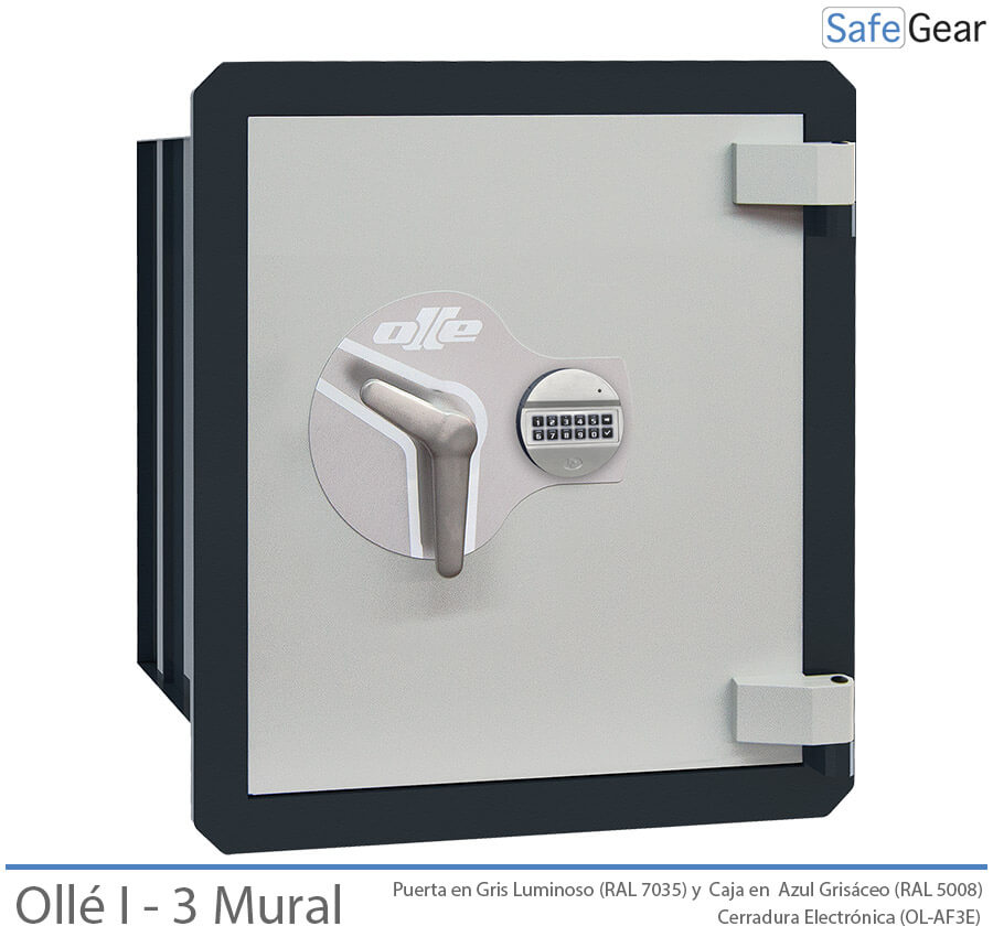 Caja Fuerte - Ollé I Mural - 3 - Cierre Electrónico - con Buzón
