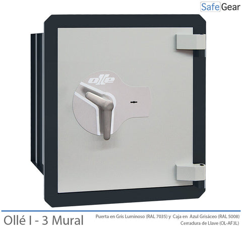 Caja Fuerte - Ollé I Mural - Certificación Grado I - 3 - Cerradura Llave
