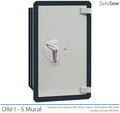 Caja Fuerte - Ollé I Mural - Certificación Grado I - 5 - Cerradura Llave