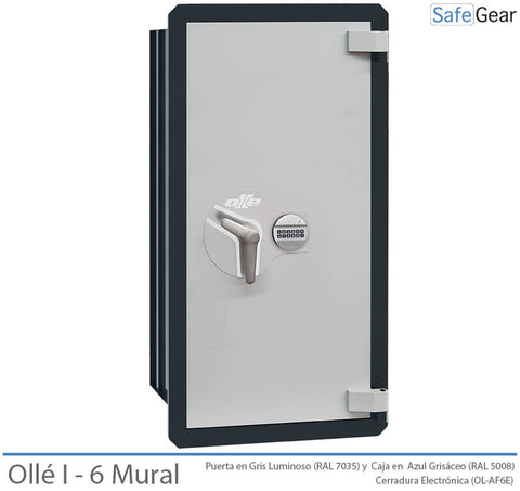 Caja Fuerte - Ollé I Mural - Certificación Grado I - 6 - Cierre Electrónico
