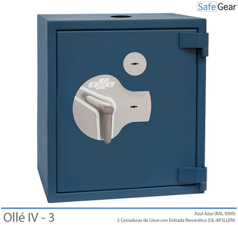 Ollé Grado IV - 3 - Cierre Doble Llave - Entrada Neumática