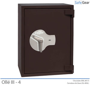 Ollé 3 Series 4 - Grade 3 Safe (Key Lock)