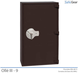 Ollé 3 Series 9 - Grade 3 Safe (Key Lock)