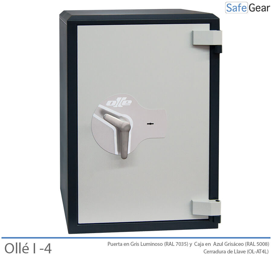 Caja Fuerte - Ollé I - Certificación Grado I - 4 - Cerradura Llave