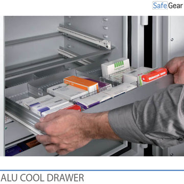 ALU-Auszugsschubladen – 445 mm Breite – Gemini Pro und Libra