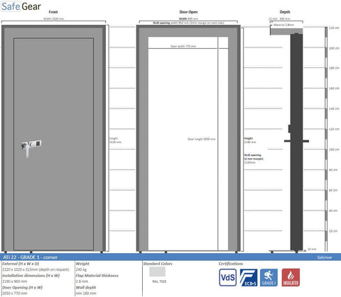 Vault Door - ATi1-22 - Grade 1