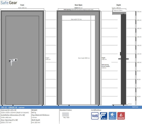 Vault Door - ATi3-22 - Grade 3