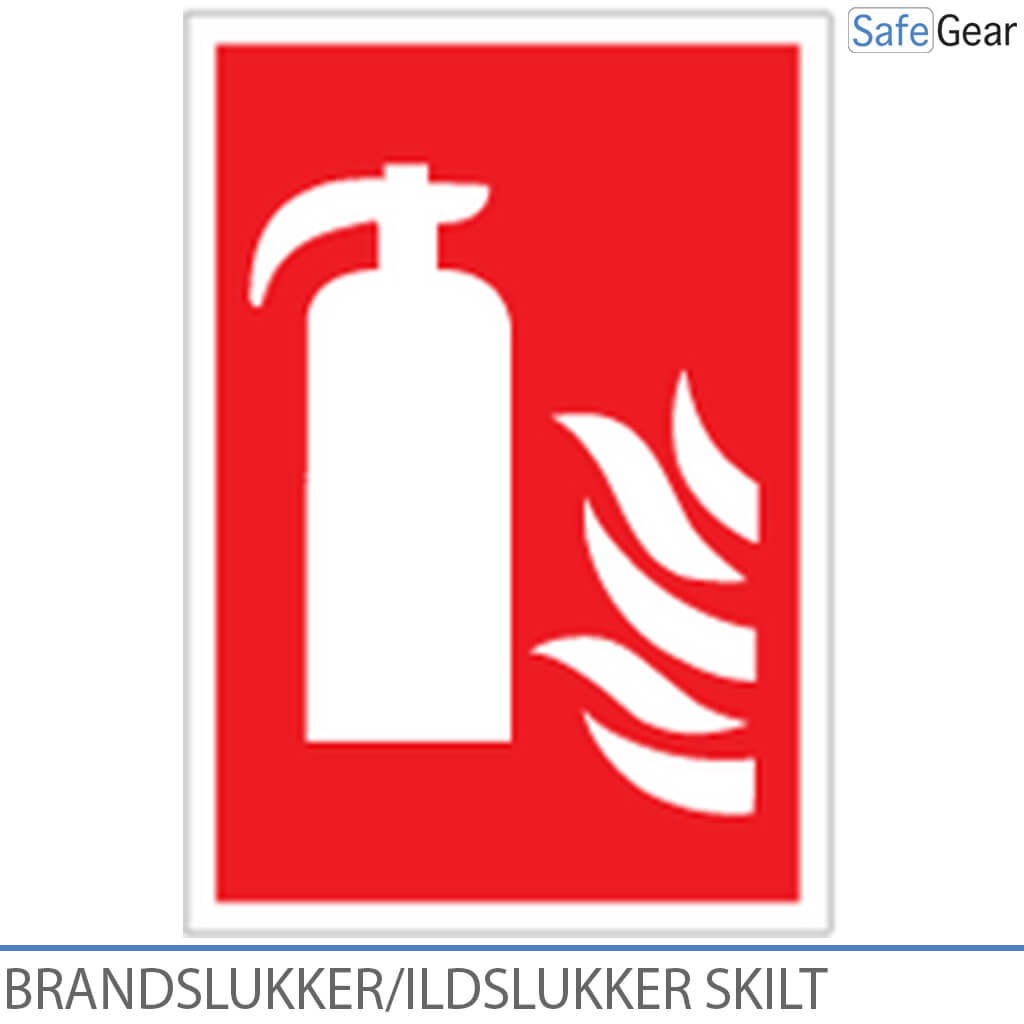 Fire Extinguisher / Fire Extinguisher Sign - Self-Adhesive Vinyl