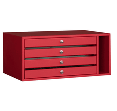 Brixia Uno organizer with 4 drawers for size 1