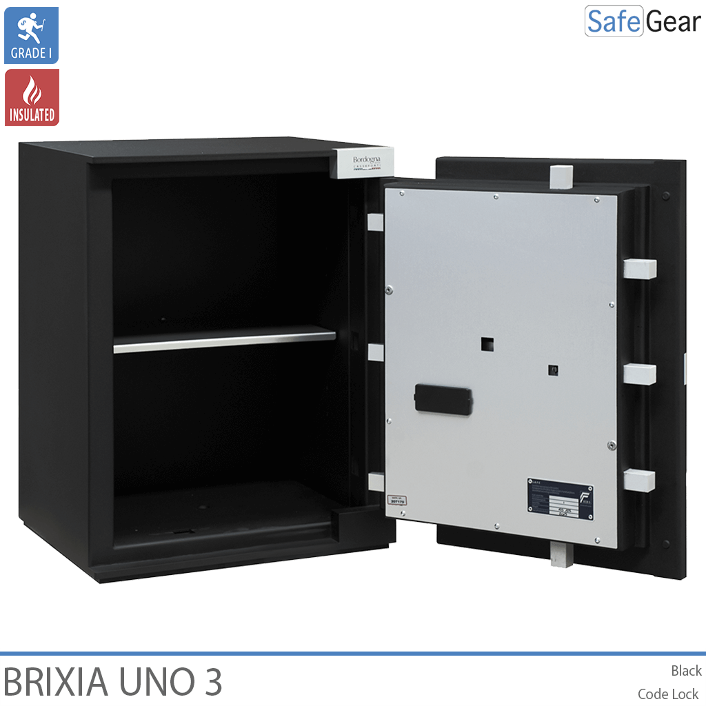Brixia Uno 3 Tresor (66 L) – Einbruchschutz Klasse I – Codeschloss