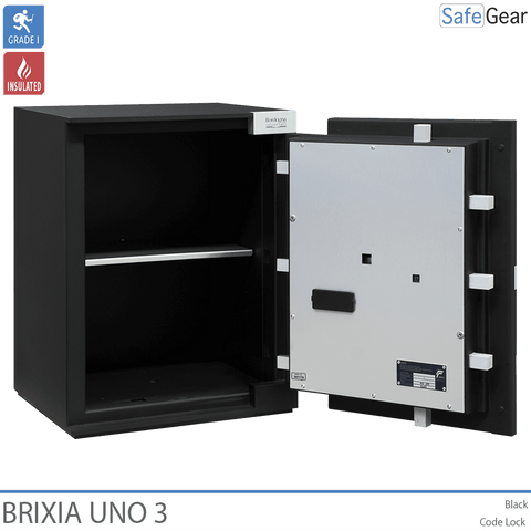 Brixia Uno 3 Safe (66 L) - Burglary Test Grade I - Code Lock