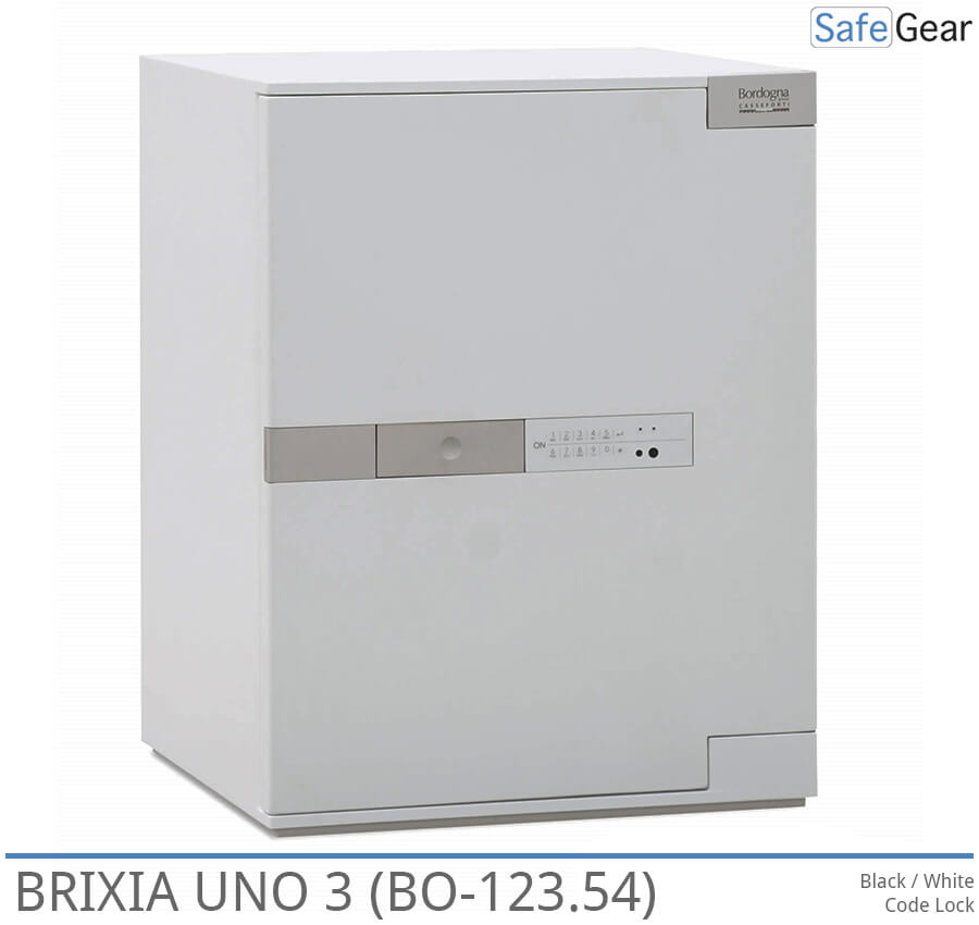 Brixia Uno 3 Pengeskab (66L) - Venstrehængt - Indbrudstest Grade I