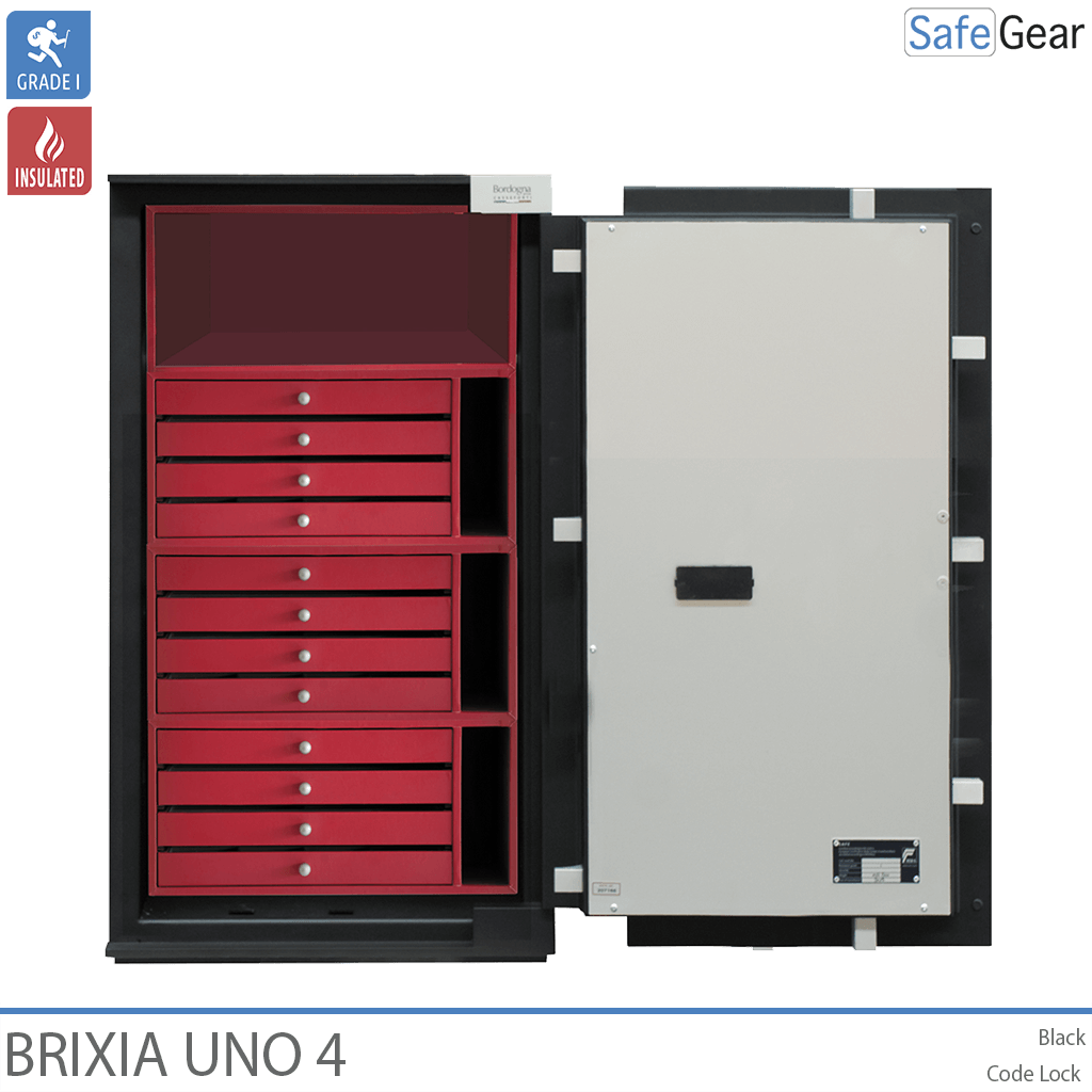 Brixia Uno 4 Pengeskab (88L) - Indbrudstest Grade I