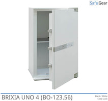 Brixia Uno 4 Safe (88 L) - Left Hinges - Burglary Test Grade I - Code Lock