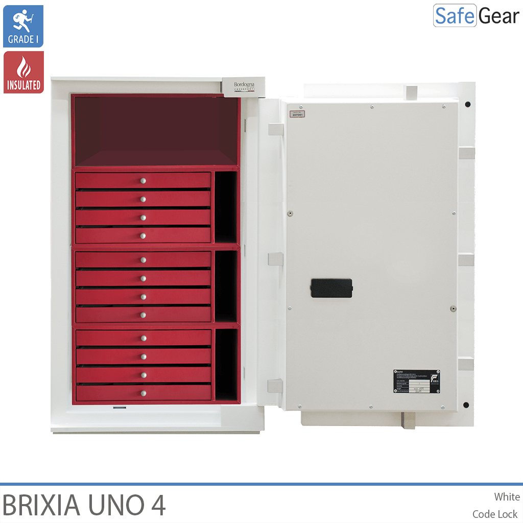 Brixia Uno 4 Pengeskab (88L) - Indbrudstest Grade I