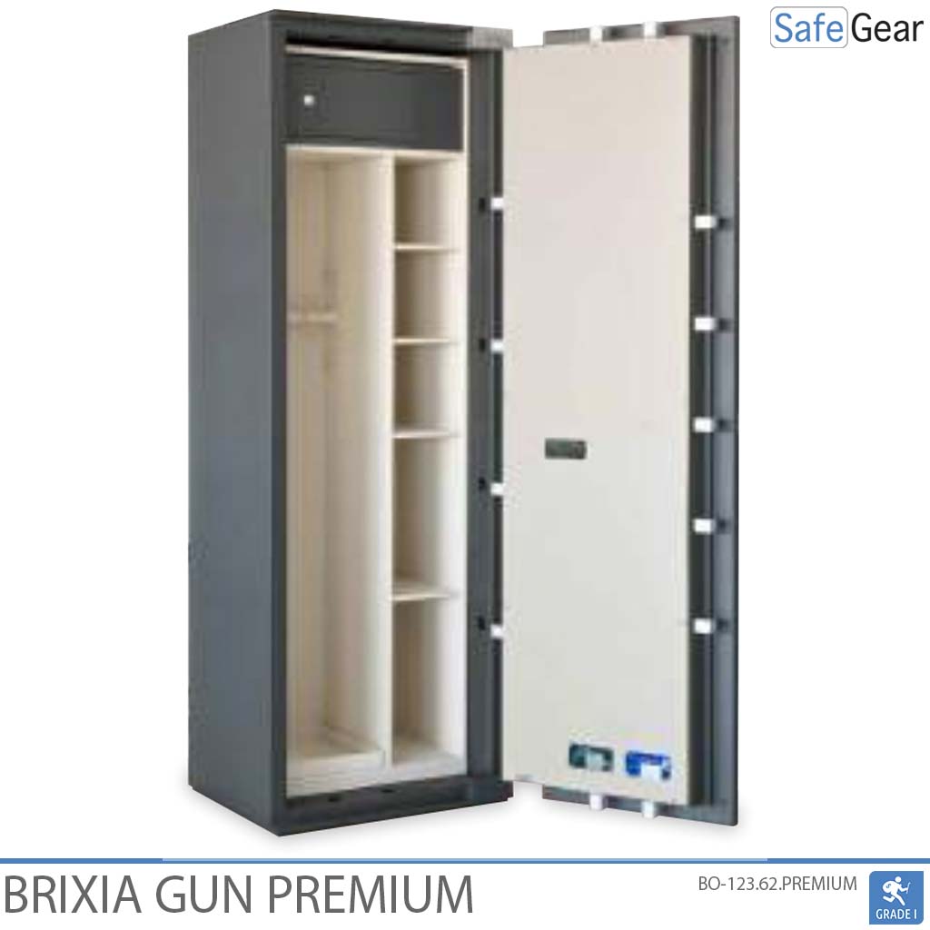 Brixia Gun Safe Premium - Indbrudstest Grade I