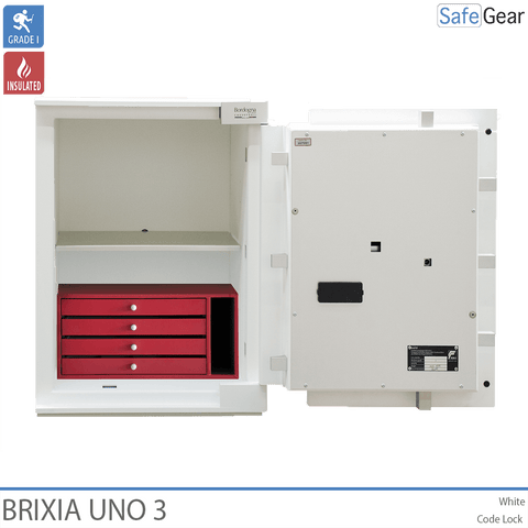 Brixia Uno 3 Safe (66 L) - Burglary Test Grade I - Code Lock