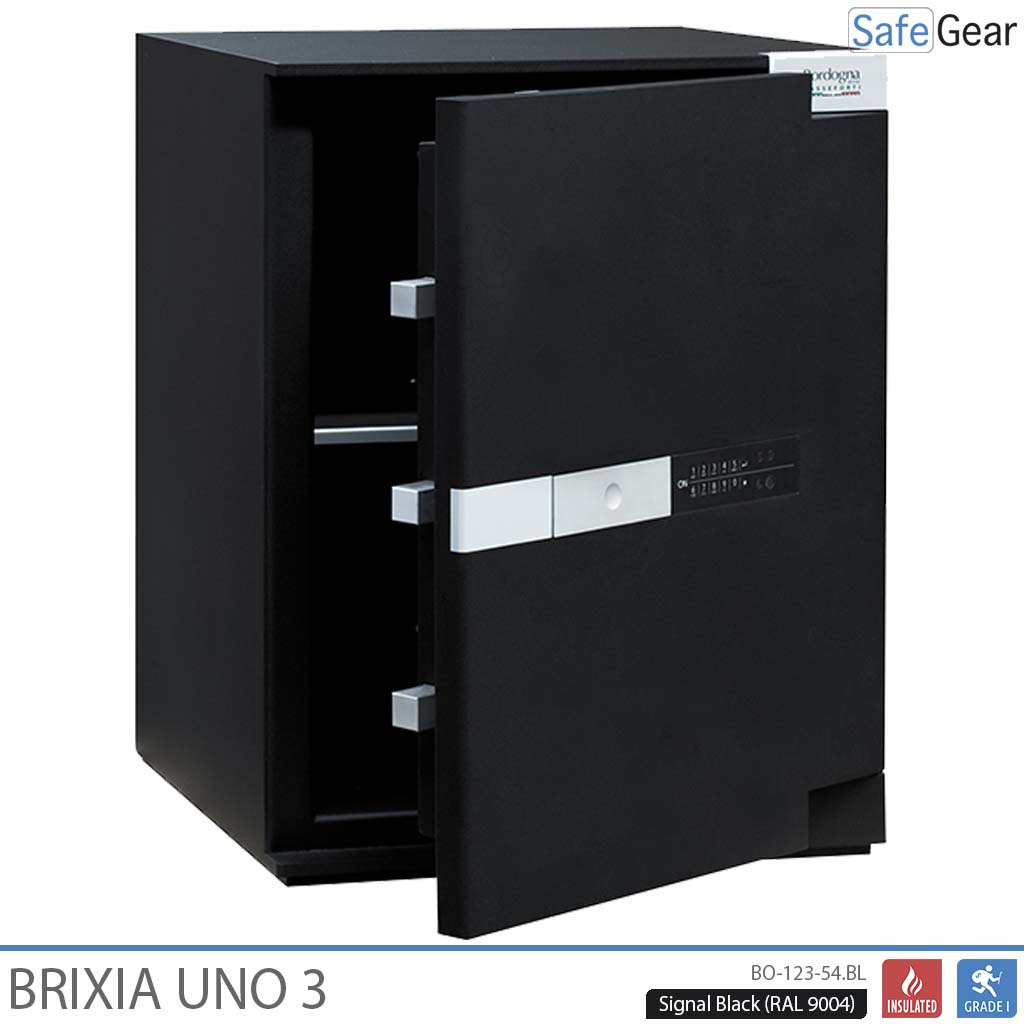 Brixia Uno 3 Pengeskab (66L) - Indbrudstest Grade I