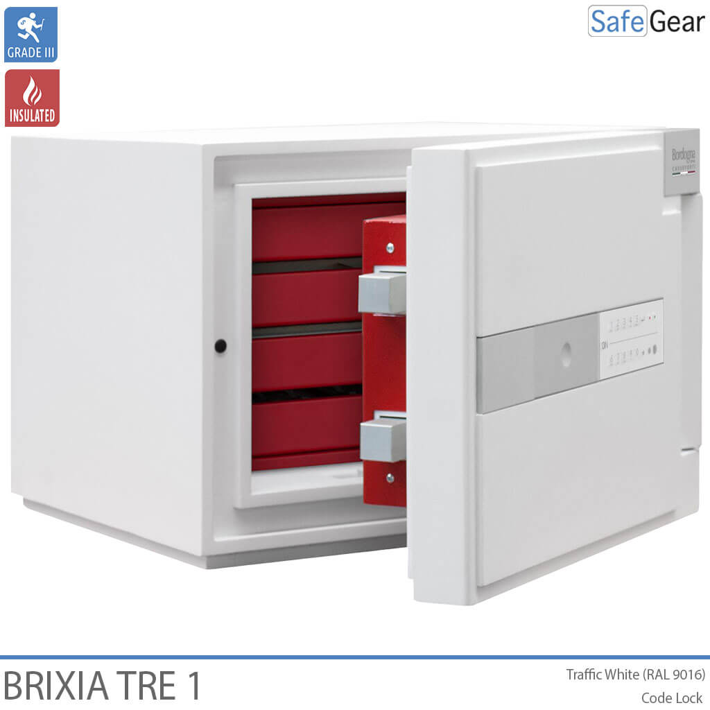 Brixia Tre 1 Tresor (32 L) – Einbruchschutz Klasse III – Codeschloss