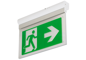 L-LUX Standard Eco - Emergency Exit Sign with Lights