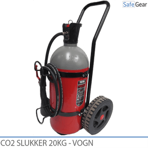 CO2 Fire Extinguisher 10 kg - Trolley