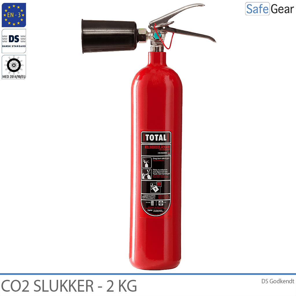 CO2 Slukker / Kulsyreslukker 2 kg