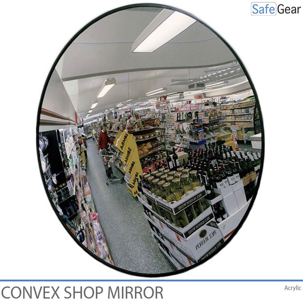 Convex shop mirror 40 cm