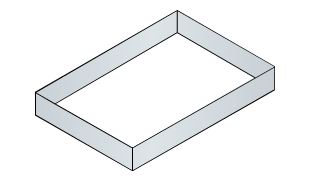Basis für flachablageschrank A1