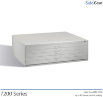Drawing cabinet A0 with 5 drawers
