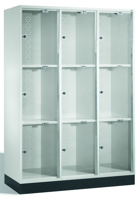 Series Intro - Bag cabinet - 9 compartments with acrylic doors