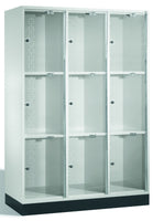 Series Intro - Bag cabinet - 9 compartments with acrylic doors