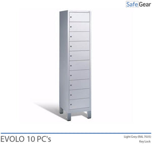 Evolo Computer Safe 10 PCs - Feet - with charging