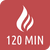 120 Minuten Feuerwiderstand – Maximaler Brandschutz für bis zu 2 Stunden bei extremen Temperaturen.Premiumschutz für unersetzliche Dokumente und Wertgegenstände.
