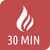 <p>30 minutters brandmodstand – Testet og certificeret til at beskytte indholdet i op til 30 minutter under brandforhold på op til 927 °C (1700 °F).<br/>Velegnet til opbevaring af dokumenter og medier.</p>