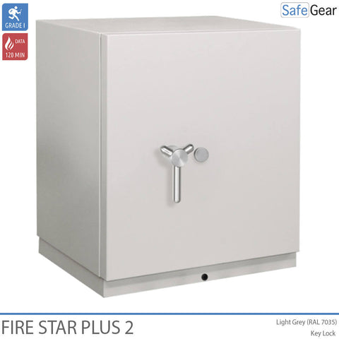 Fire Star Plus 2 Fireproof Data Safe (168 LTO) - Burglary Test Grade I / Fire Test 120 min