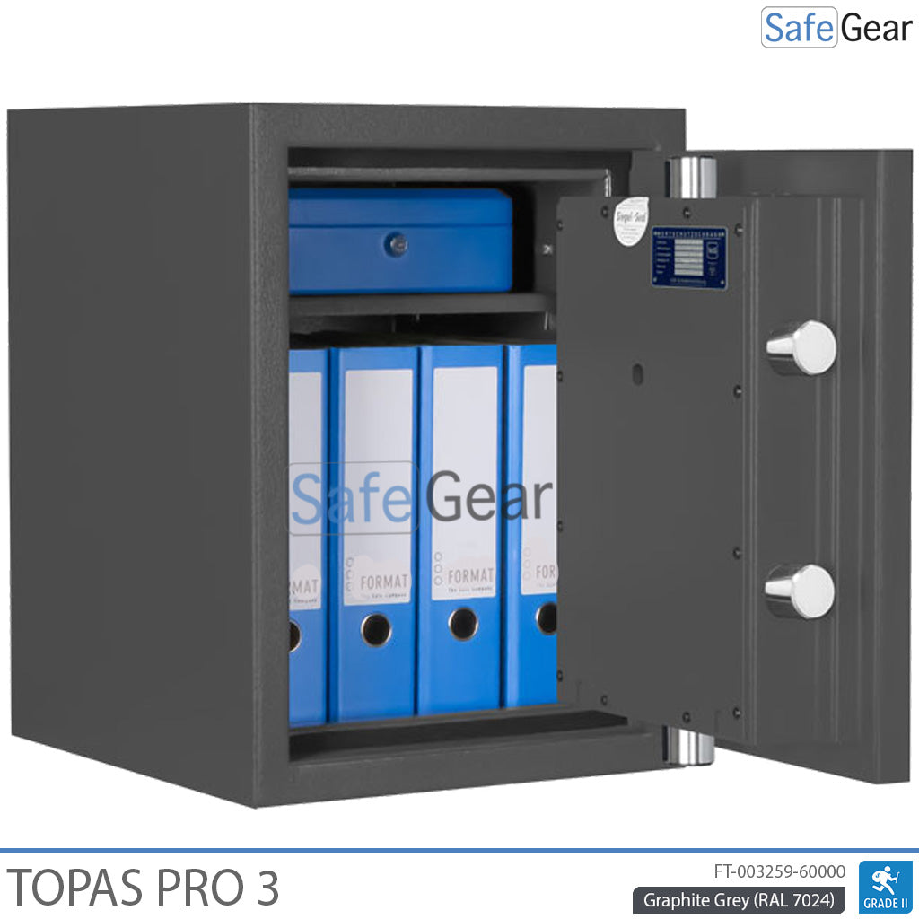 Topas Pro 3 Tresor (47 L) – Einbruchschutz Klasse II