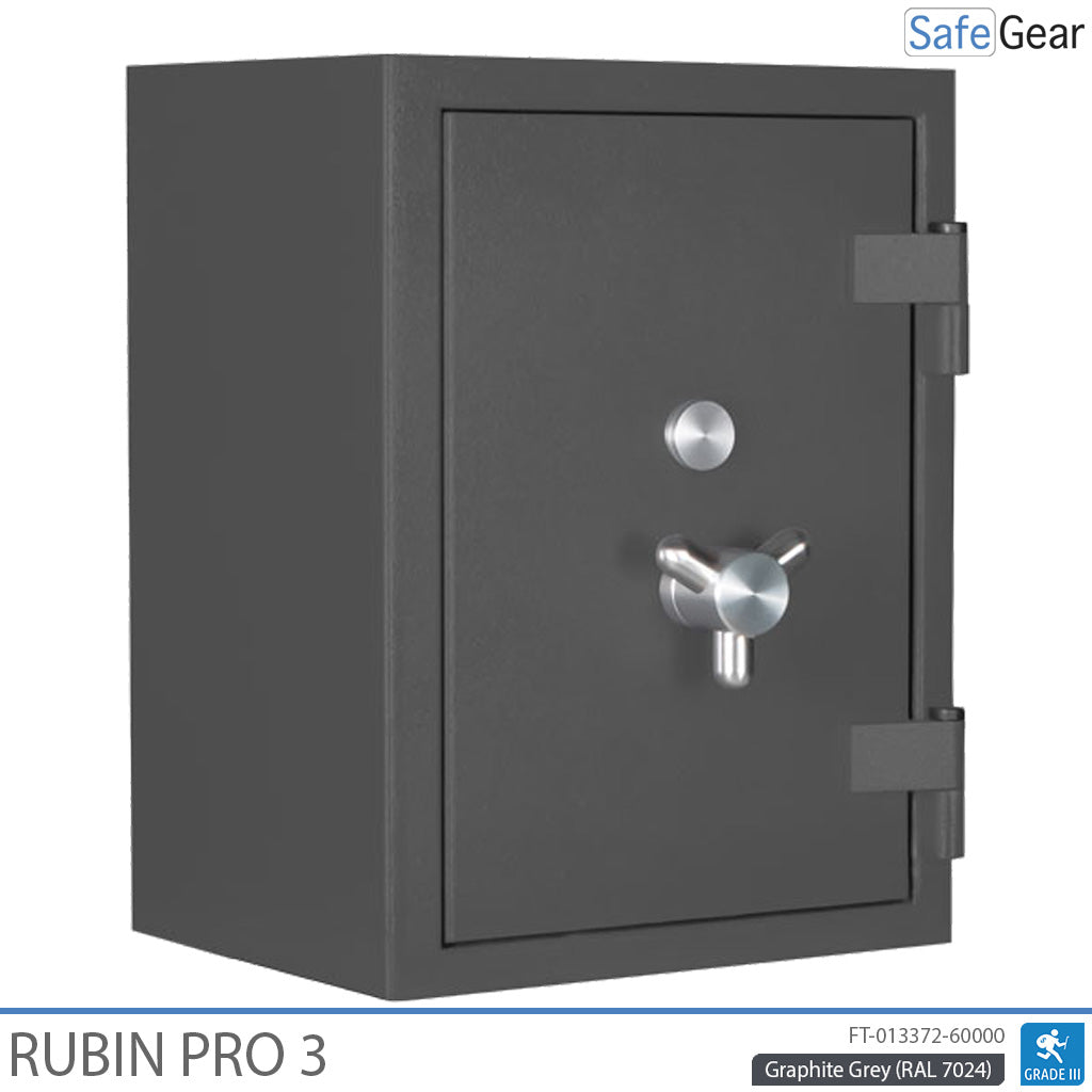 Rubin Pro 3 – Sicherheitstresor (42 Liter) – Einbruchprüfung Klasse 3
