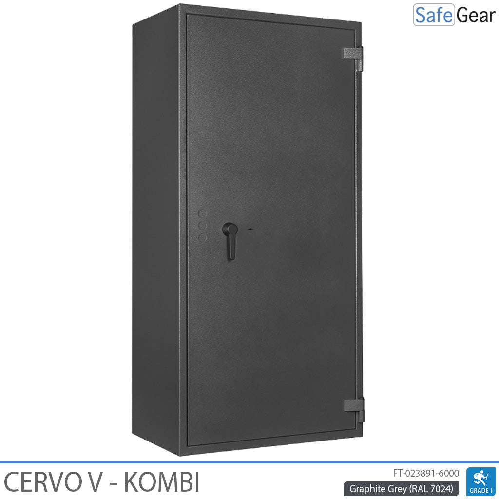 Cervo V Combi - Gun Cabinet - (7 Rifles) - Burglary Test Grade 1