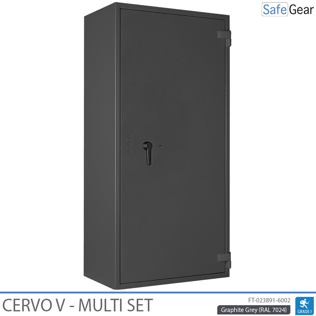 Cervo V Multi Set - Gun Cabinet - (14 Rifles) - Burglary Test Grade 1