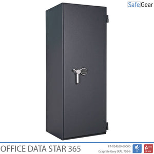Office Data Star 365 Fireproof Data Safe - (741 LTO Tapes) - Burglary Test Grade S2 / Fire Test 60 min