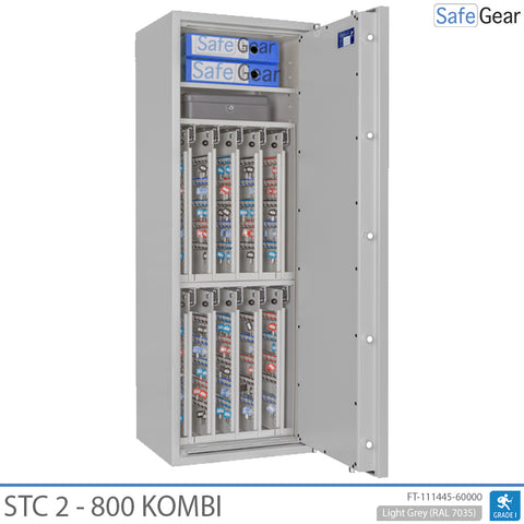 STC 2 - 800 Kombi - 800keys (166 L) - Burglary Grade I - Key Lock